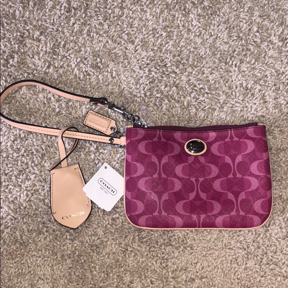 Coach wristlet